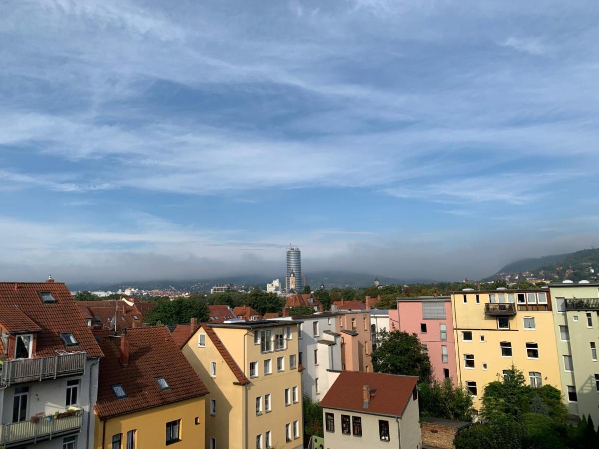 Apartment Skyline Of Jena, Luxurioes, Einzigartig, Free Wifi, Parkplatz, Klimatisiert, Zentral Exteriör bild