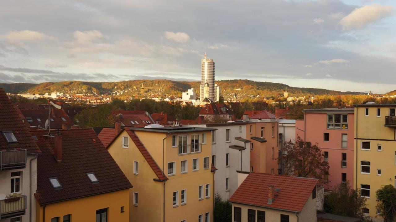 Apartment Skyline Of Jena, Luxurioes, Einzigartig, Free Wifi, Parkplatz, Klimatisiert, Zentral Exteriör bild